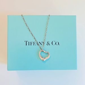 Tiffany & Co. Elsa Peretti Open Heart Necklace